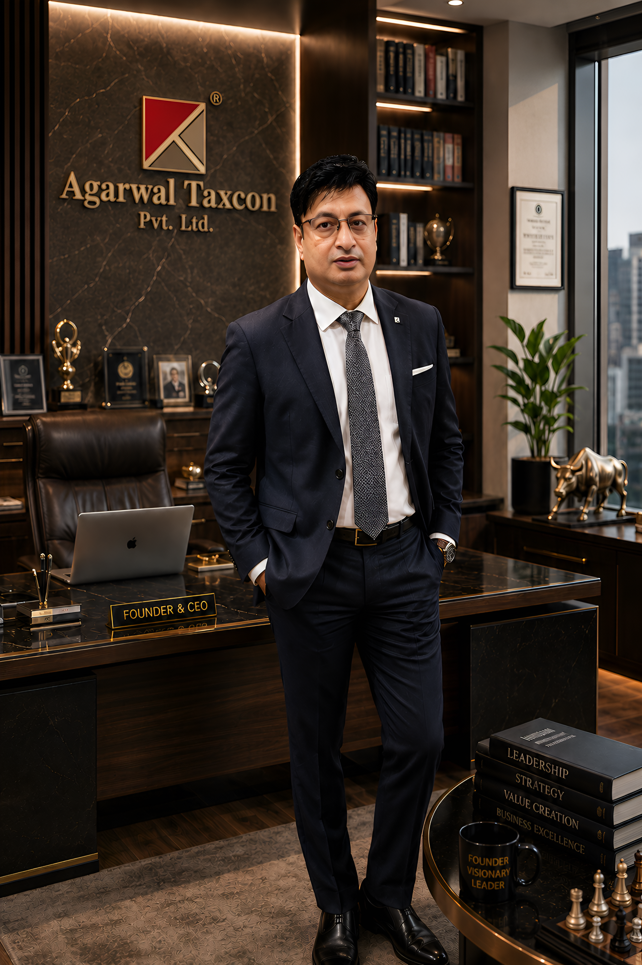 C.A. Agarwal — Founder & Owner, DM Agarwal Taxcon